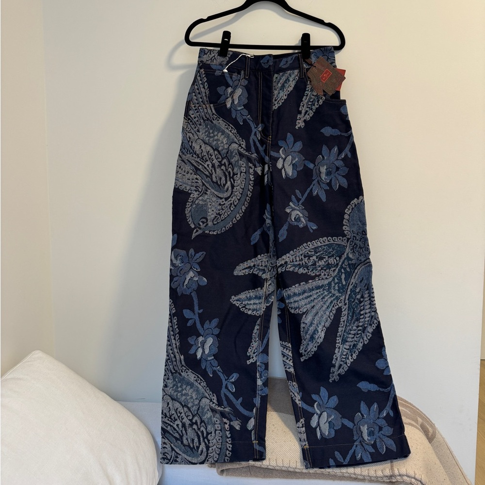 Etro jacquard denim pants - Picture 2 of 14